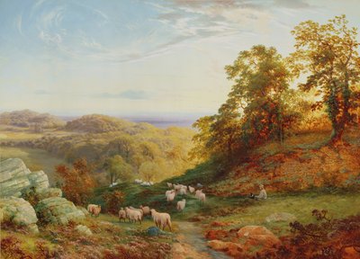 The Young Shepherd by George Vicat Cole